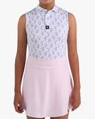 Sleeveless Youth Polo - Petunia Junkie-Youth Polo - Bad Birdie