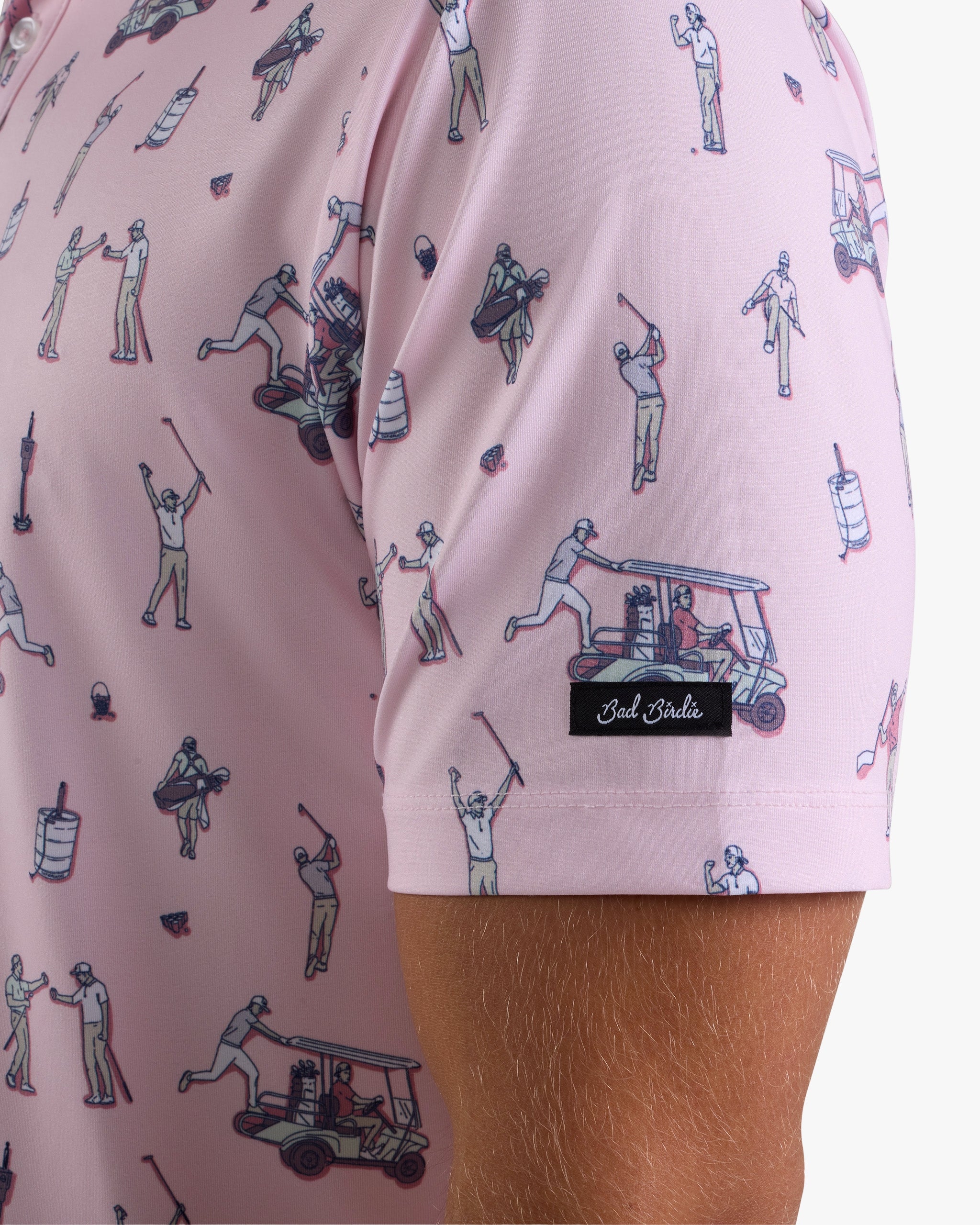 The Boys - Frosty Petal-Core Performance Polo - Bad Birdie