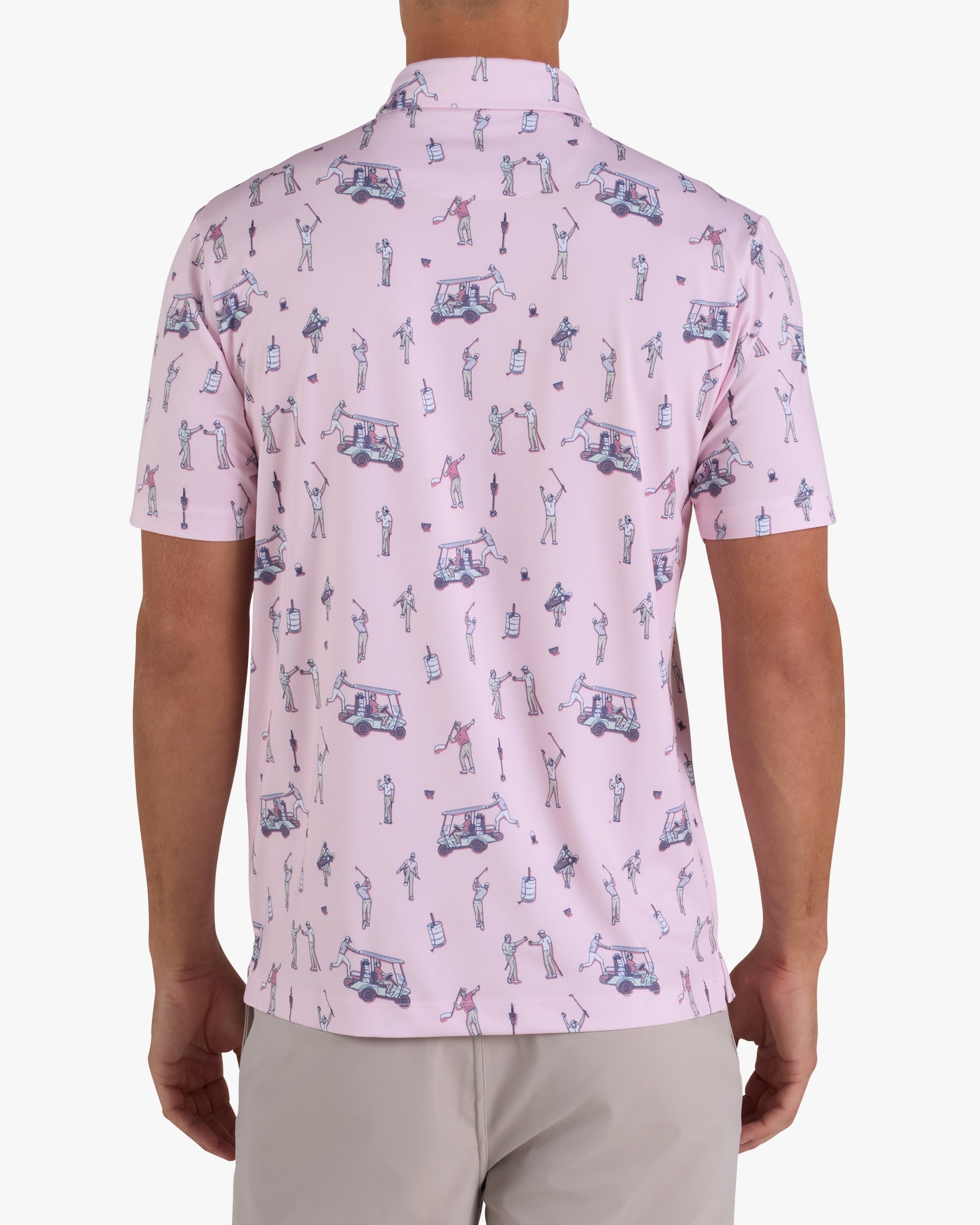 The Boys - Frosty Petal-Core Performance Polo - Bad Birdie