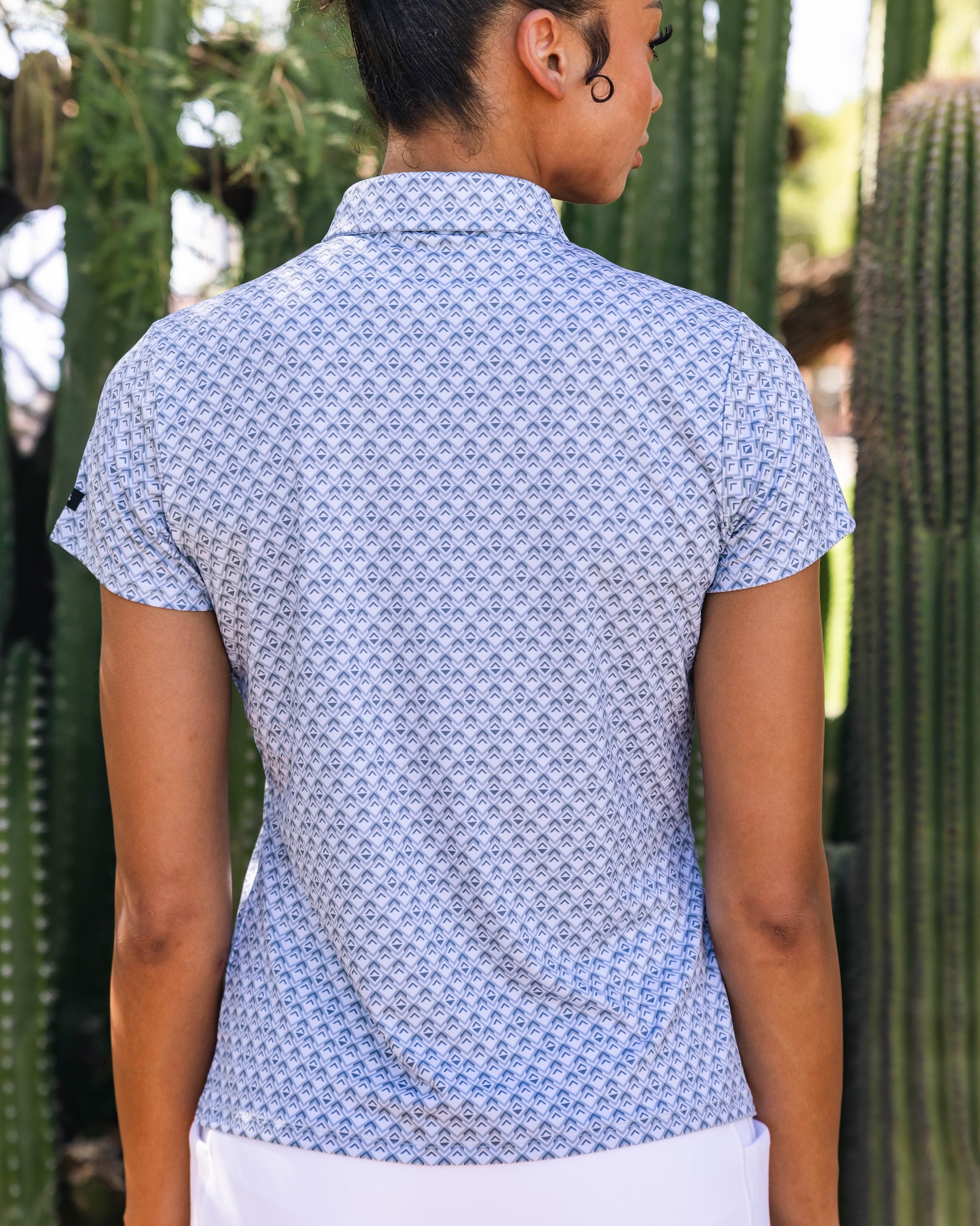 University of Arizona - Geo Frost - Blue-Women's Polo-Bad Birdie