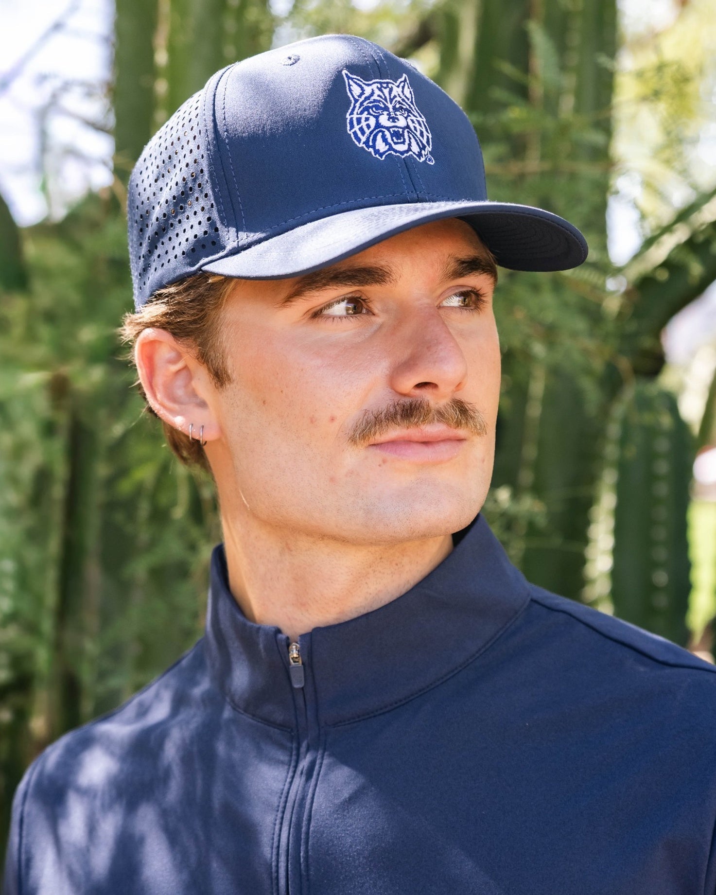 University of Arizona "Wildcat" - Laser Snapback - Dark Navy-Hat-Bad Birdie