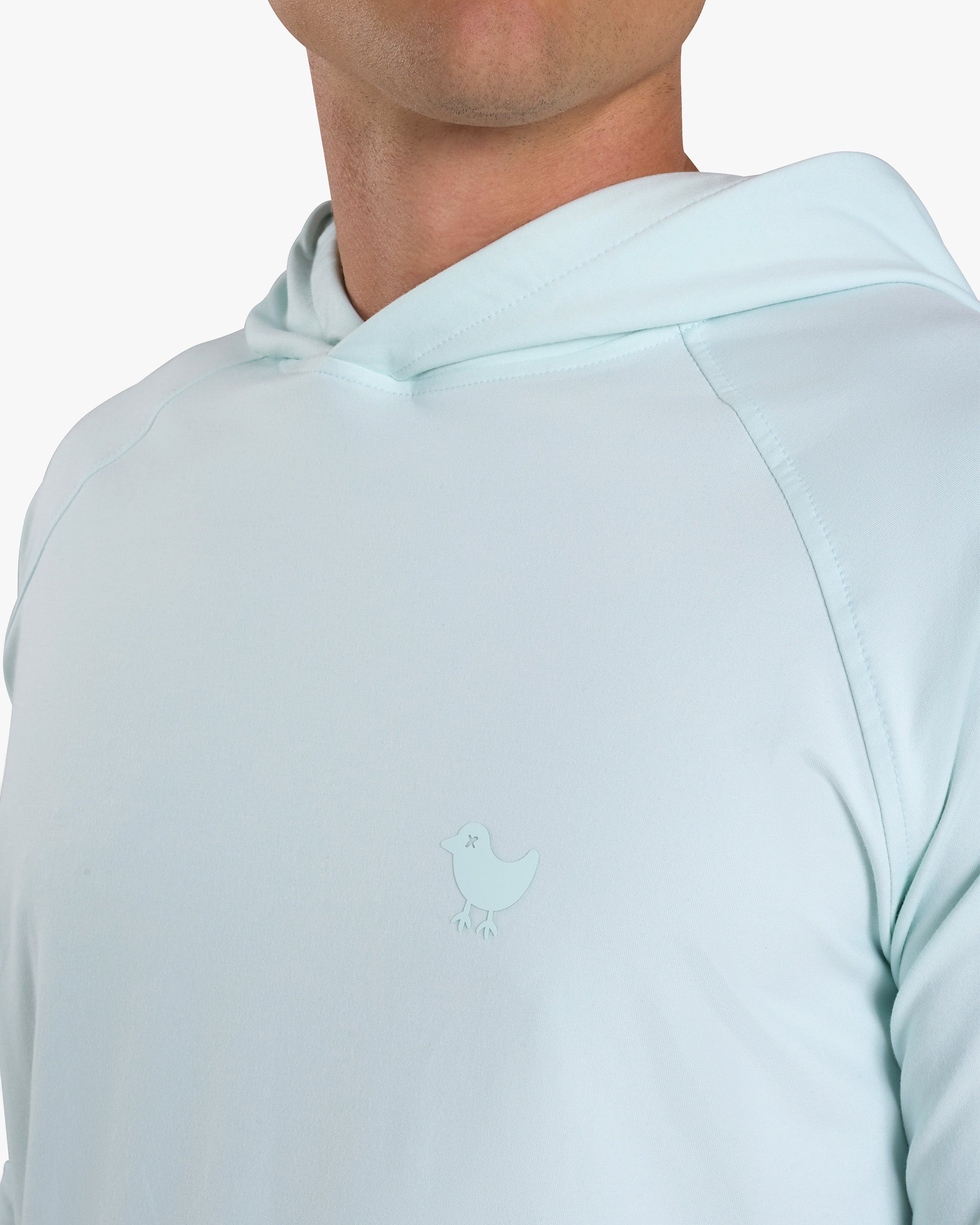 Velocity Hoodie - Pale Blue-Velocity Hoodie - Bad Birdie