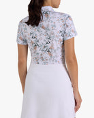 Wild One - Frosty Petal-Women's Core Performance Polo - Bad Birdie